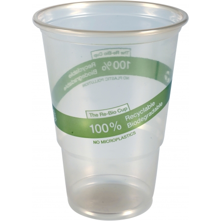 Kubek PP Re-Bio 100% biodegradowalny 400ml  śr.95mm op.50sztuk